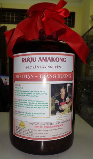 Rượu Amakong - bổ thận - tráng dương